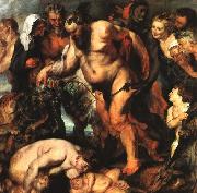 Peter Paul Rubens Drunken Silenus Spain oil painting artist